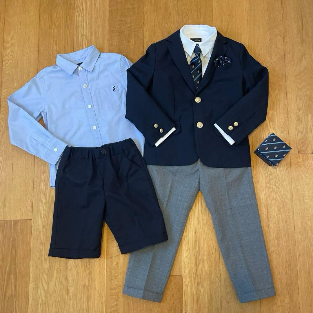 green label relaxing スーツ6点セット 125cm