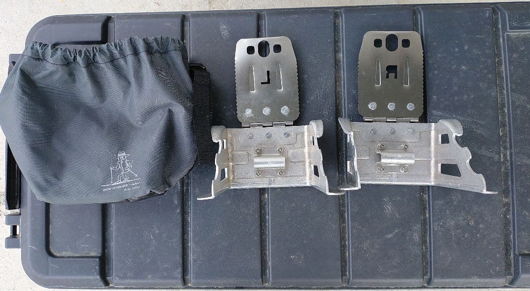 テレマーク専用アイゼン スキークランポンAT-9Nアイゼくん