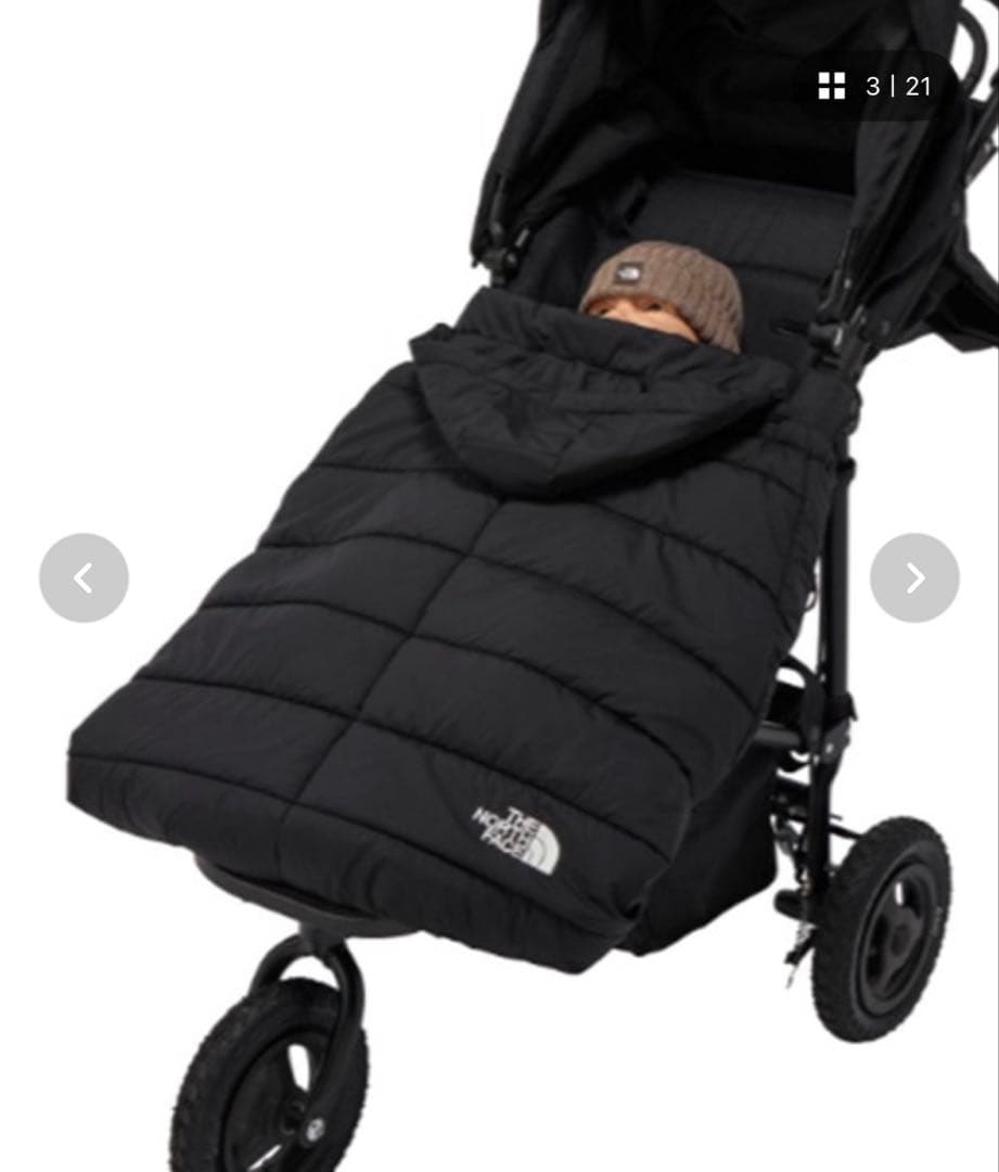 ザ・ノース・フェイス ベビー シェル ブランケット　ブラック