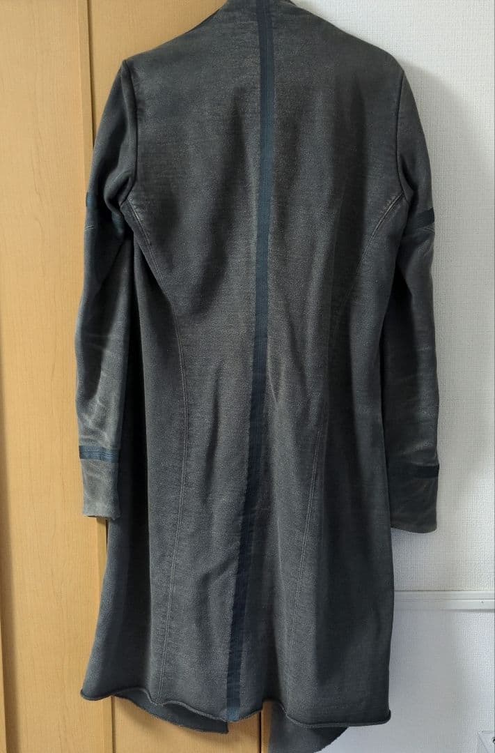 DEVOA ノーカラーコート