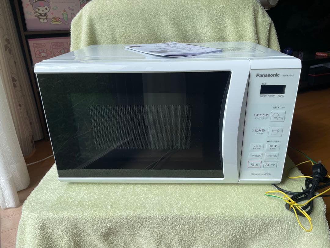 Panasonic NE-E22A3 単機能 家庭用電子レンジ 中古 美品