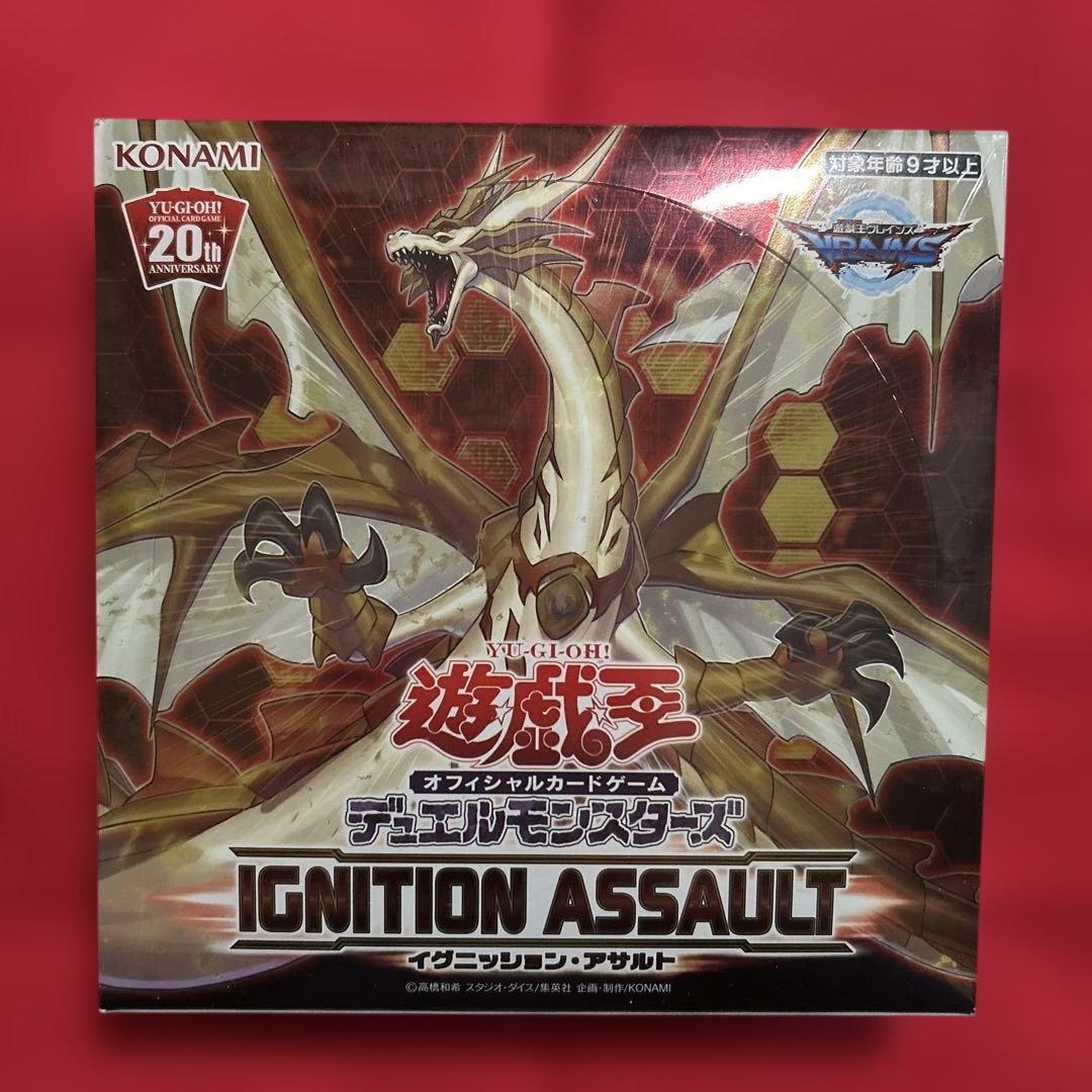 遊戯王　イグニッションアサルト　1BOX 日版　シュリンク付き
