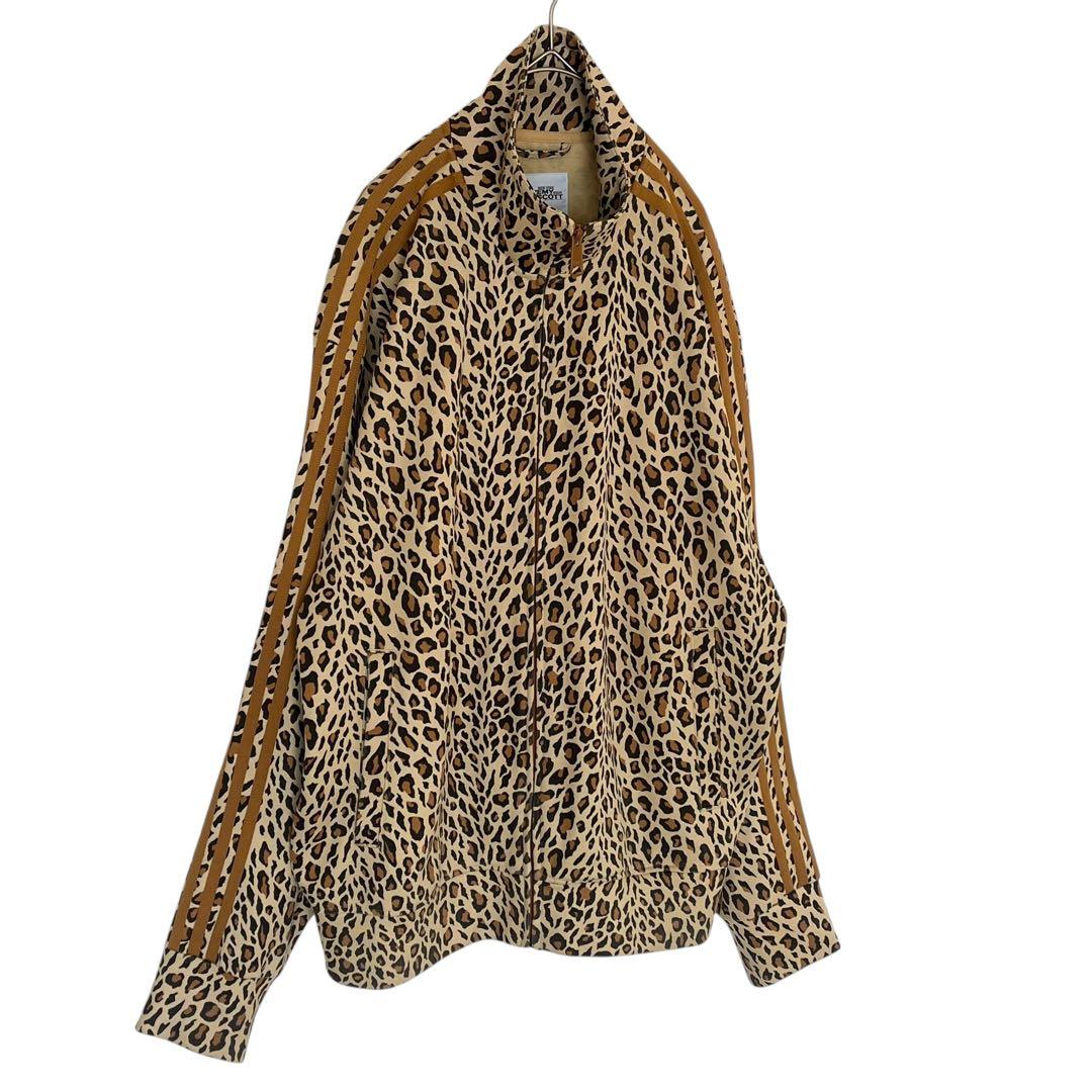 【初期/美品】アディダス× ジェレミー・スコット L トラックジャケット 豹柄
