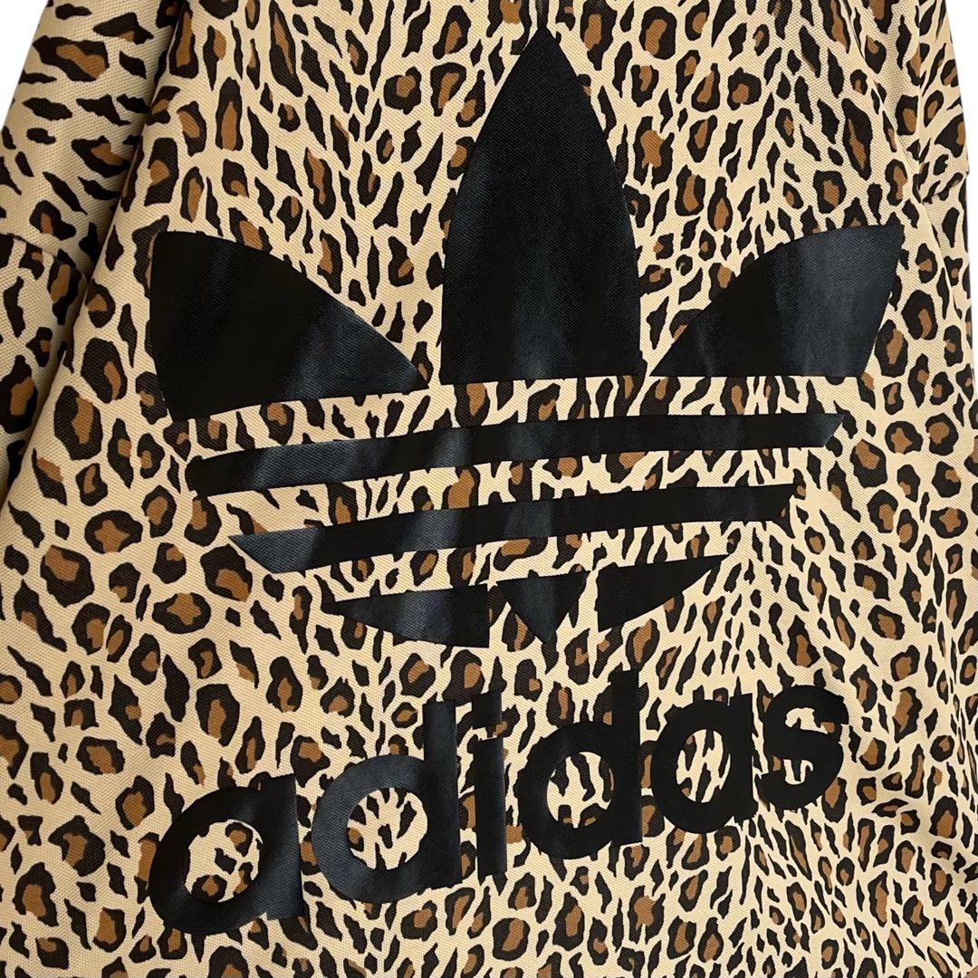 【初期/美品】アディダス× ジェレミー・スコット L トラックジャケット 豹柄
