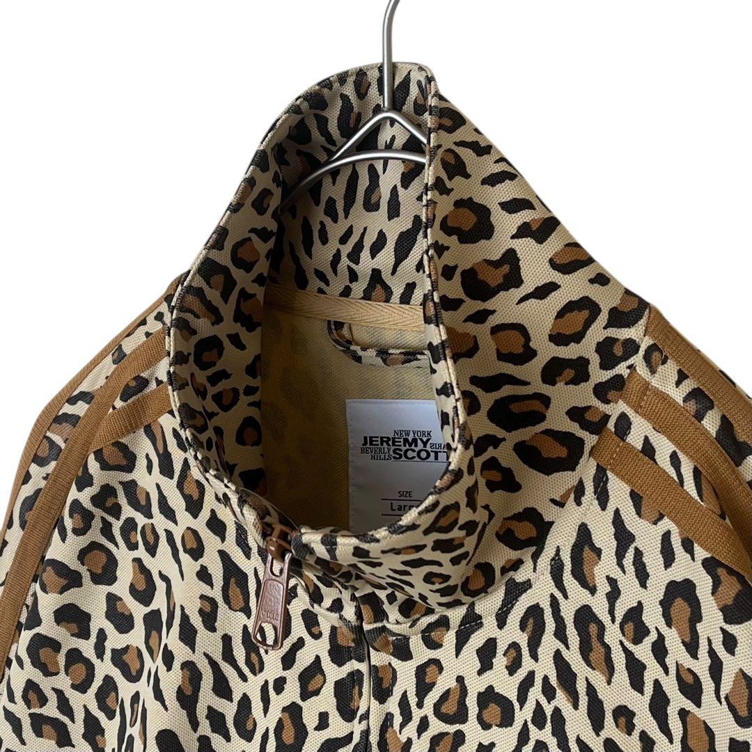 【初期/美品】アディダス× ジェレミー・スコット L トラックジャケット 豹柄