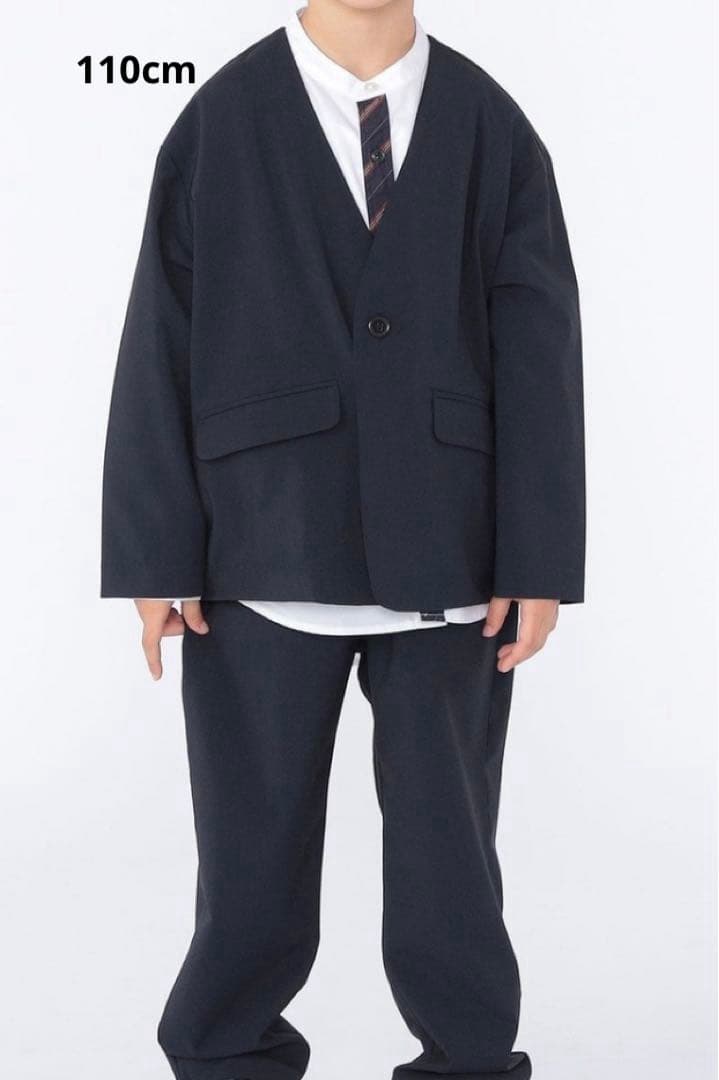 【送料込み】SHIPS KIDS（シップスキッズ）ノーカラースーツ3点セット