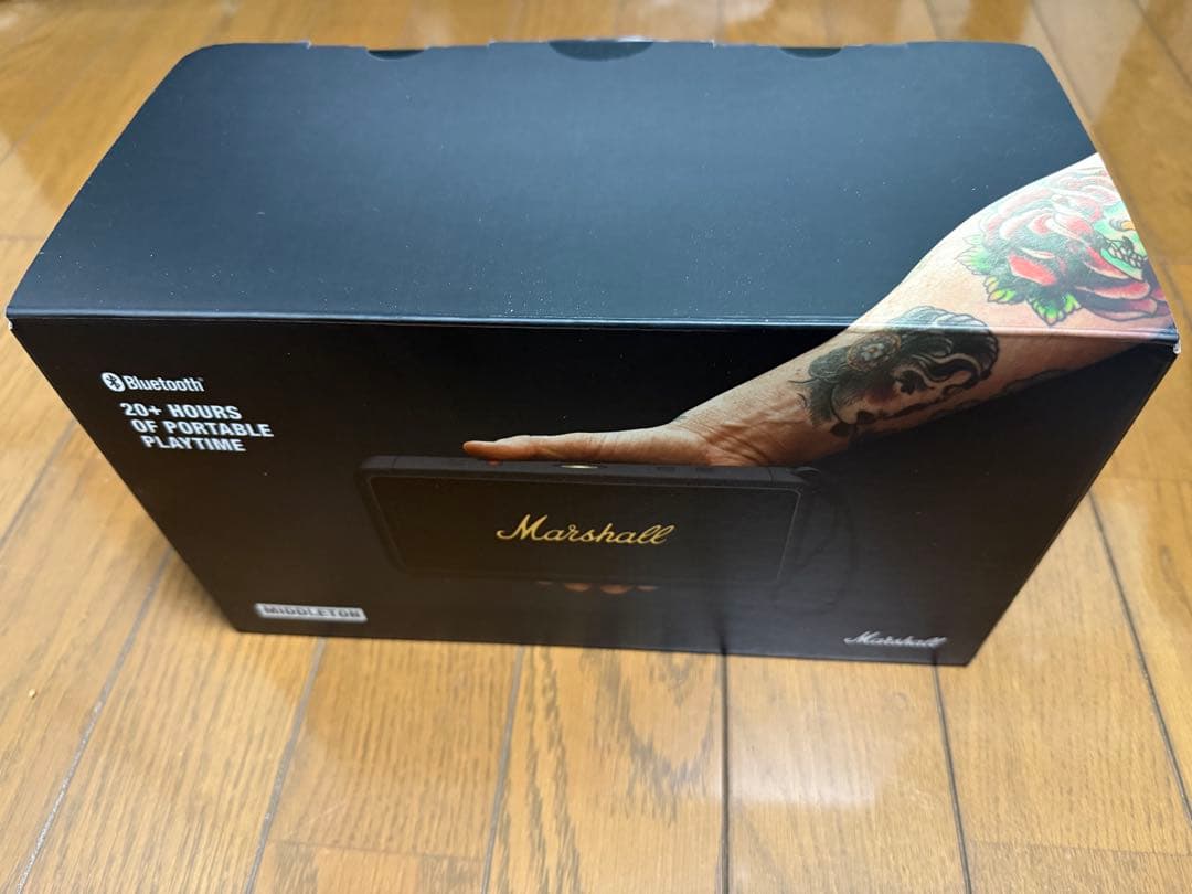 【箱付き美品】Marshall Middleton ワイヤレススピーカー