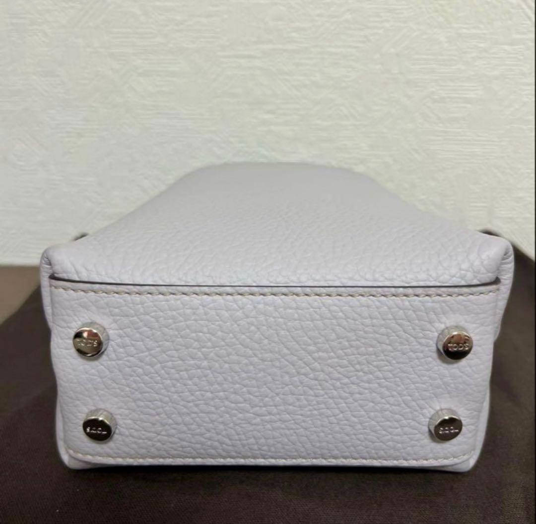 トッズ　マイクロ　ショルダーバッグ　2L63 ライトパープル