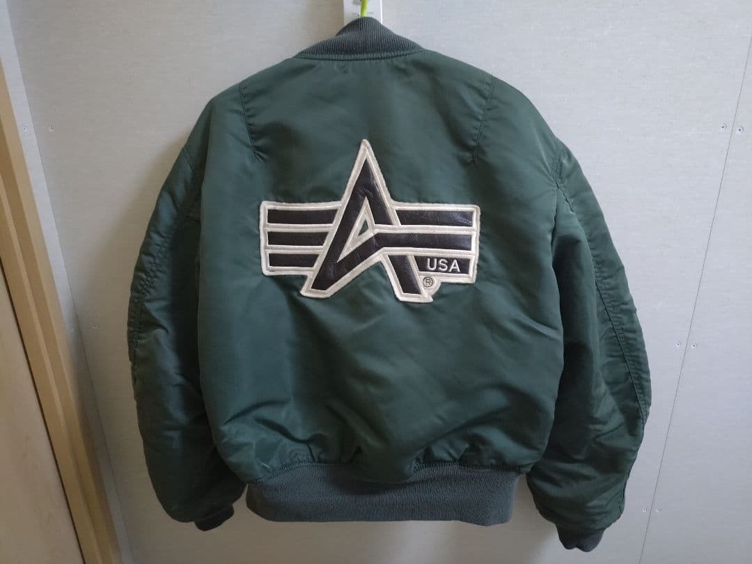 オーリー ALPHA MA-1フライトジャケット ヴィンテージ