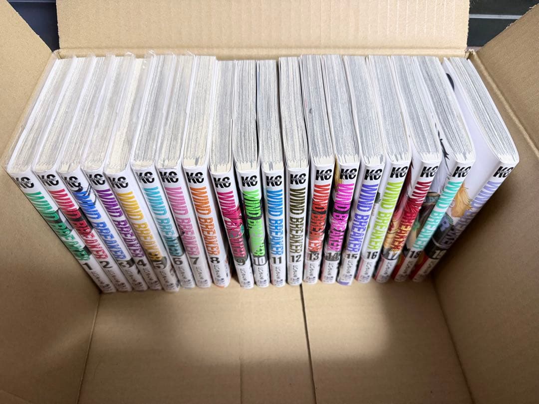 WIND BREAKER 全23巻セット 限定ステッカー付き