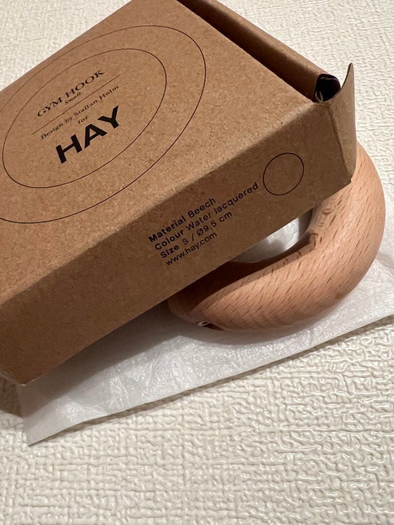 HAY GYM HOOK Sサイズ　ナチュラル