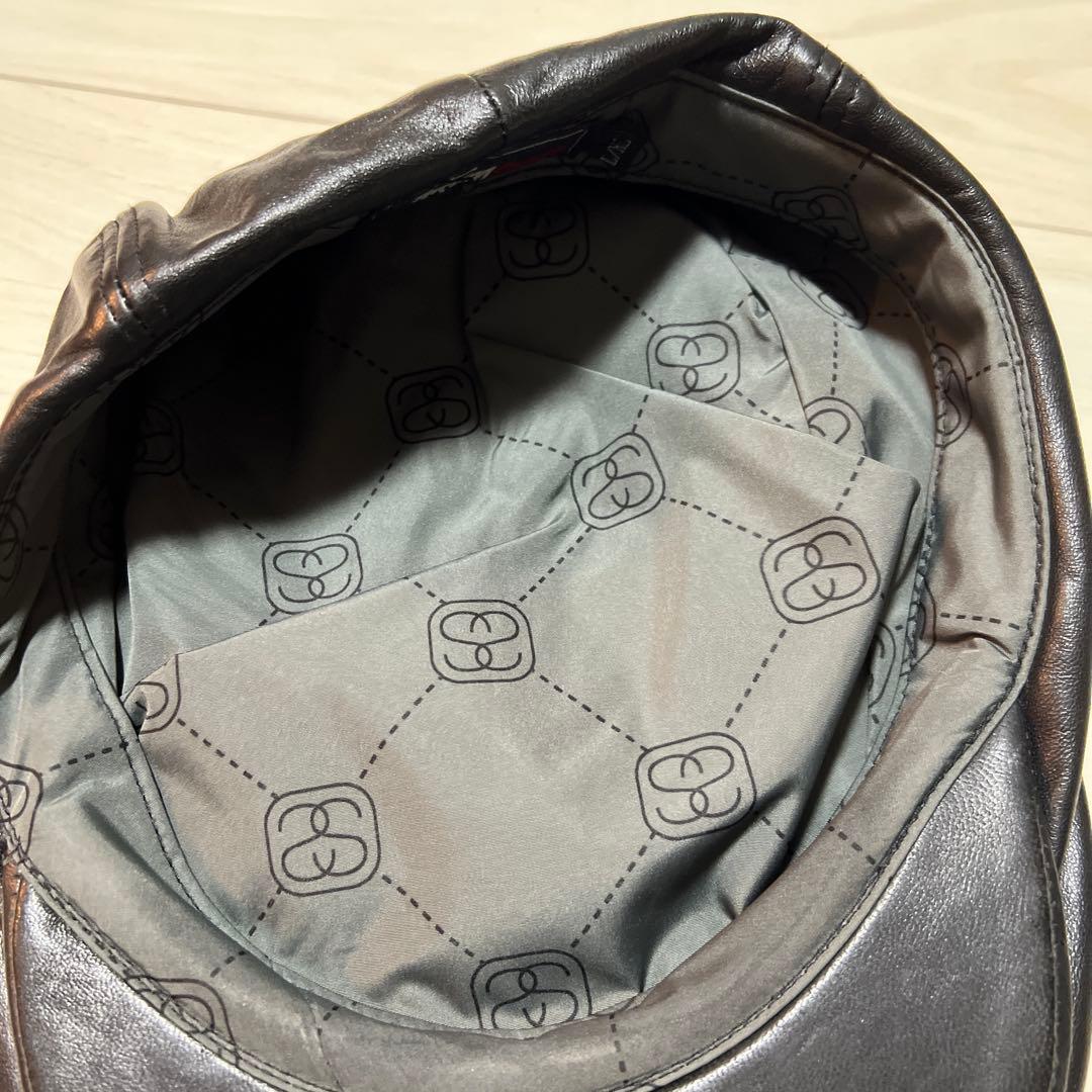 stussy old 90s HATS レザーハンチング