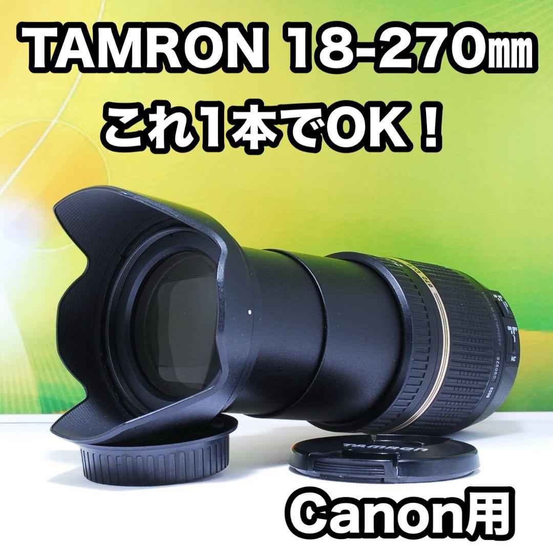 高倍率✨TAMRON 18-270mm Di II VC PZD Canon用