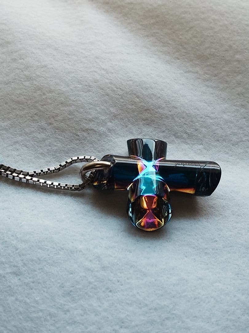 バカラ エデン スカラベブルー 限定廃盤品 Baccaratクロスチョーカー