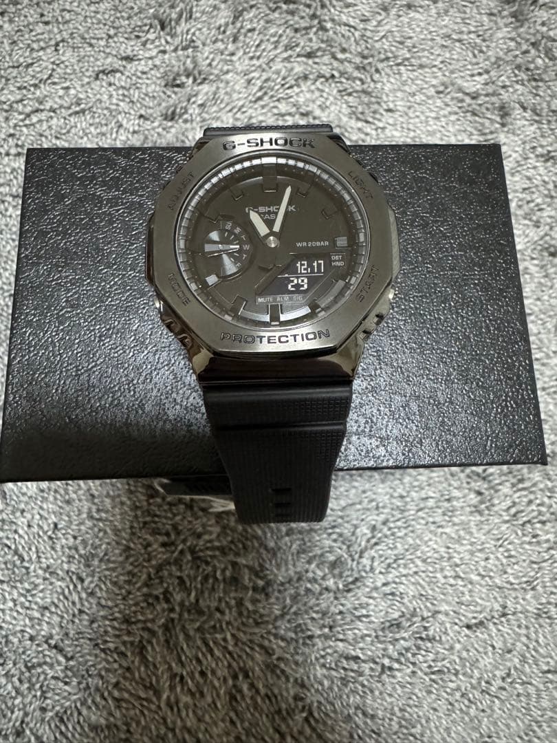 G-SHOCK カシオ GM2100BB-1AJF メンズ ブラック カシオーク