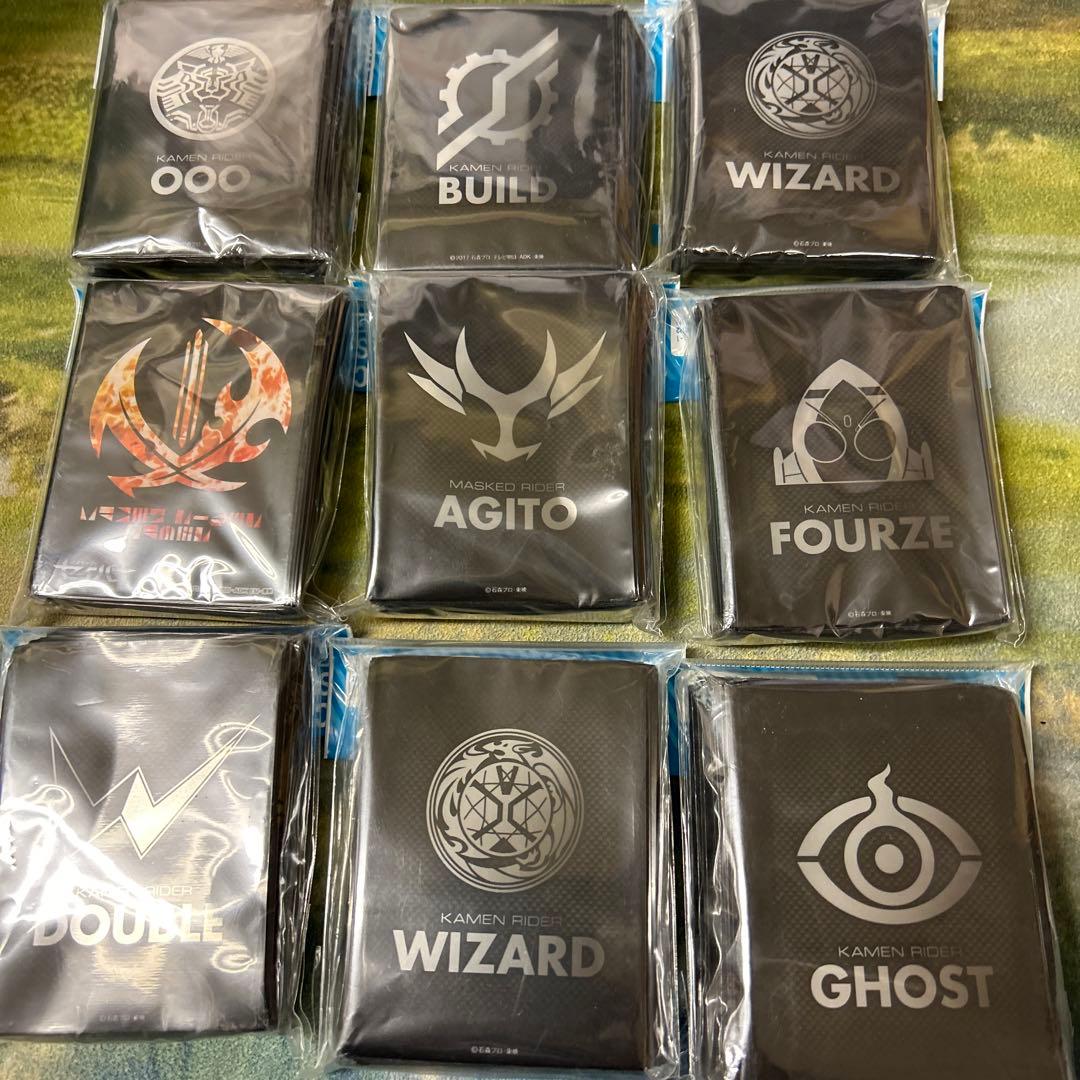 仮面ライダースリーブロゴ　新品未開封　9種セット