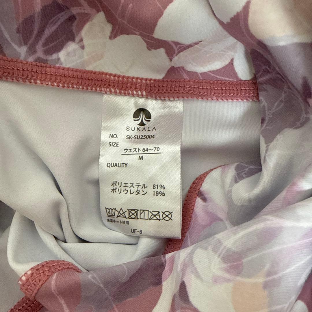 し*ま様 SUKALA フラワープリント スポーツブラ・レギンスセット M