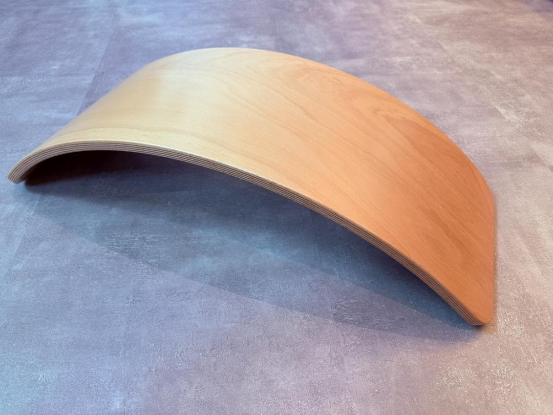 【美品】Wobbel バランスボード 木製フェルトなしタイプ