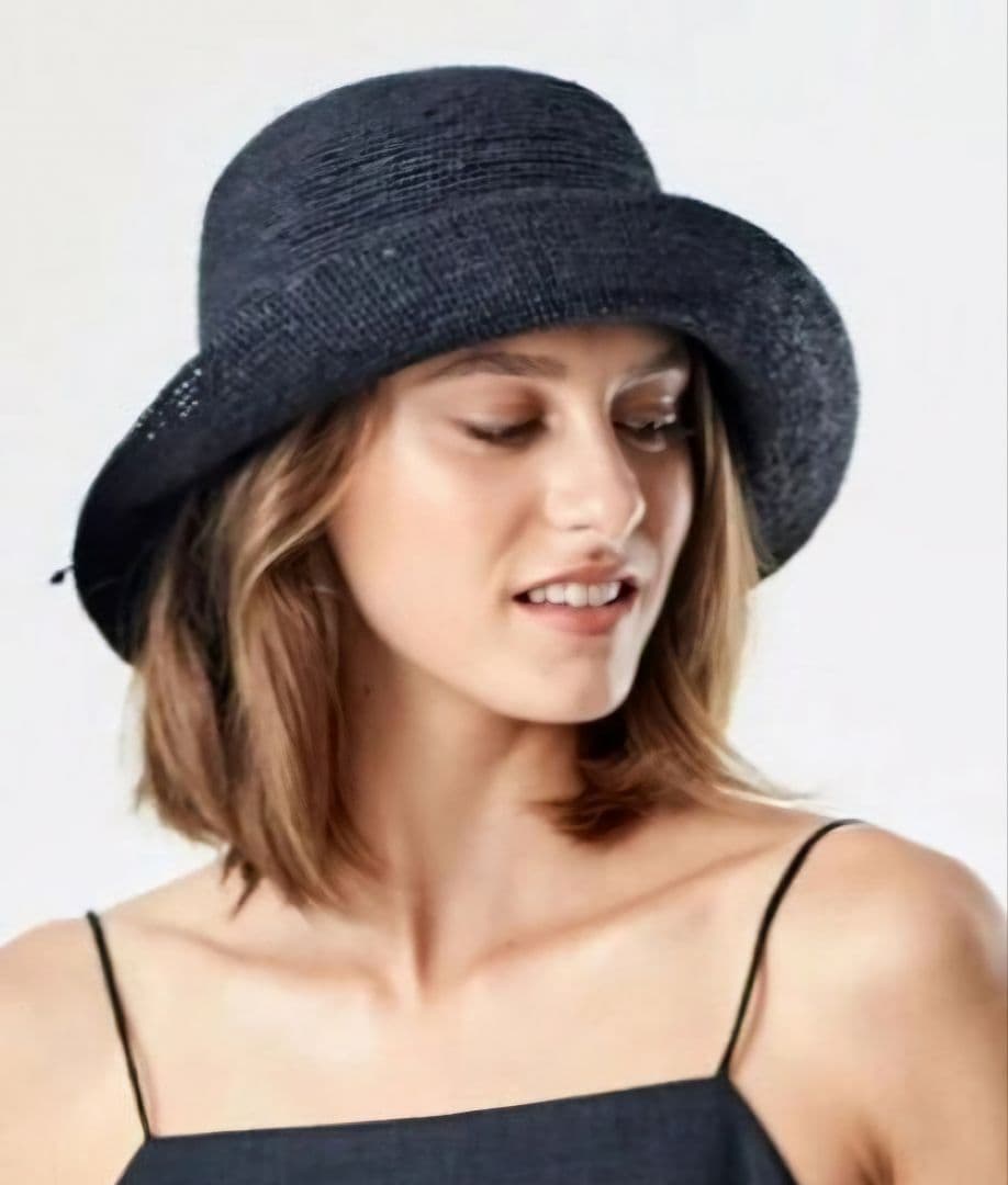 ほぼ未使用 紫外線対策 ヘレンカミンスキー PROVANCE 8 ラフィアハット