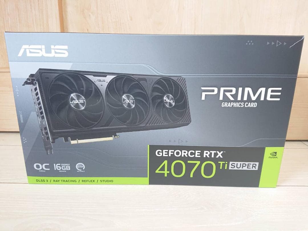 グラフィックボード・グラボ・ビデオカード ASUS GEFORCE RTX 4070Ti SUPER 16GB