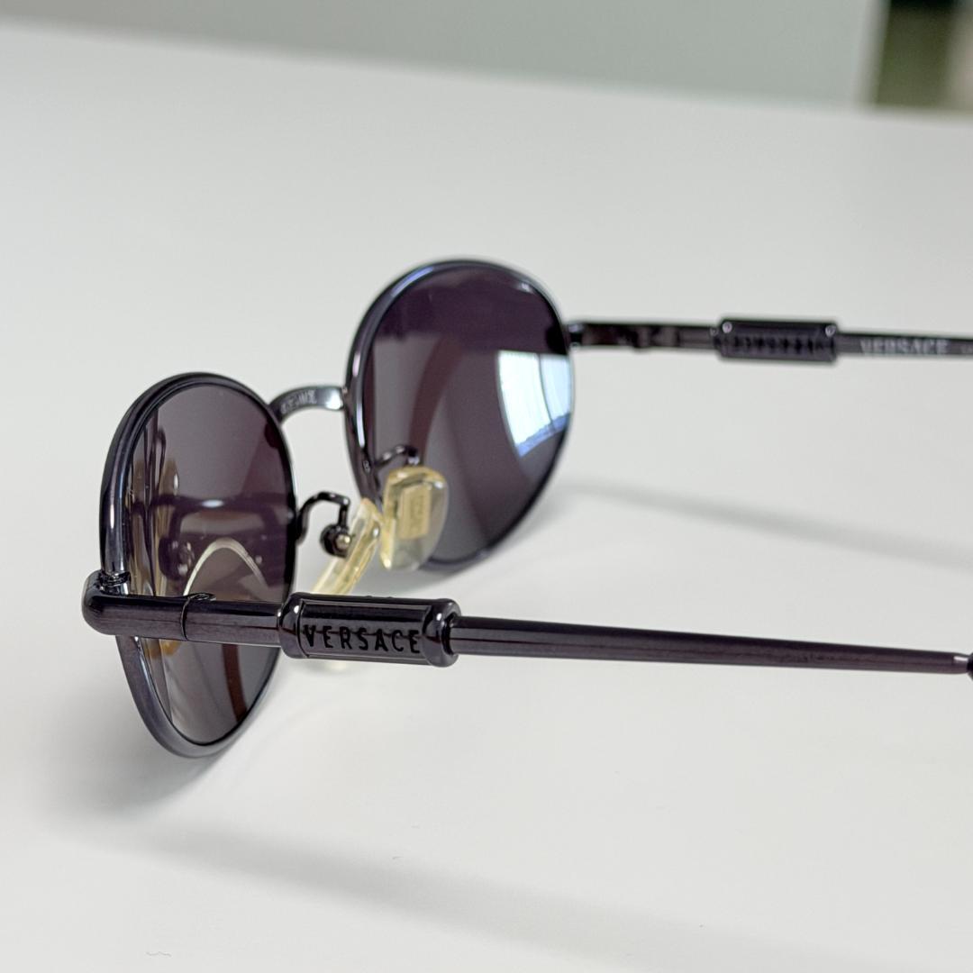 VERSACE ヴェルサーチ オーバル型 サングラス ヴィンテージ S14