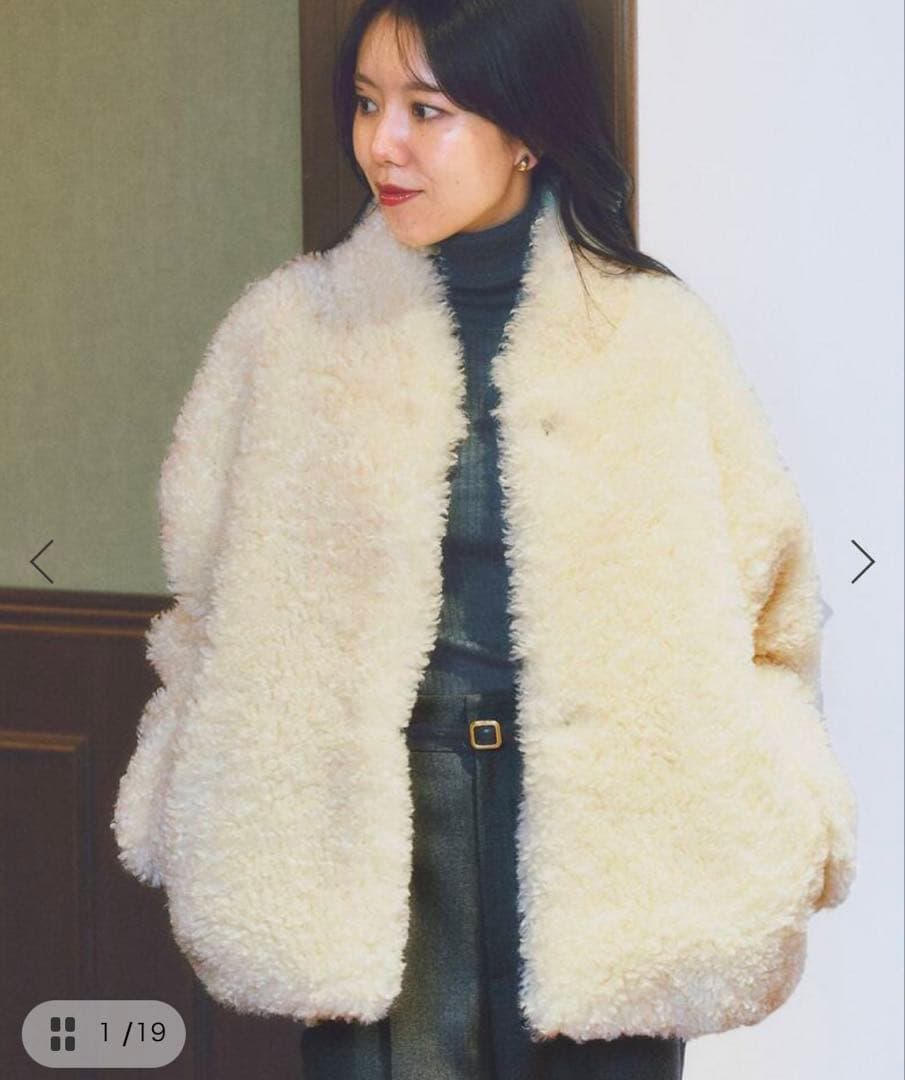 【新品・未使用】plage minou furly コート