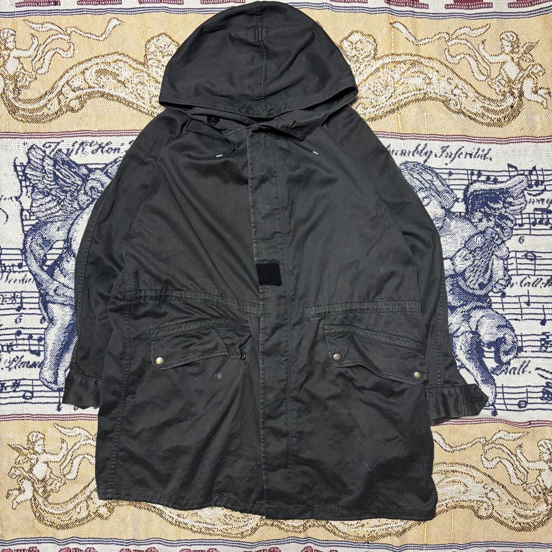 60s 70s m64 フランス軍 フィールドパーカー ブラック m65 A2