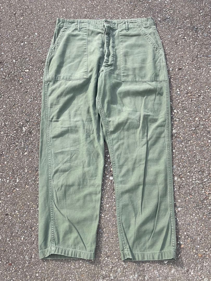 60's OG-107 ファティーグパンツ ベイカーパンツ 36×29