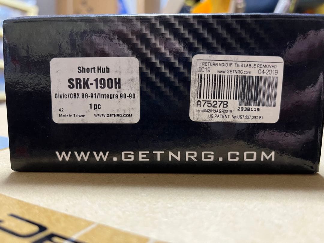 NRG ステアリング ショートボス civic crx