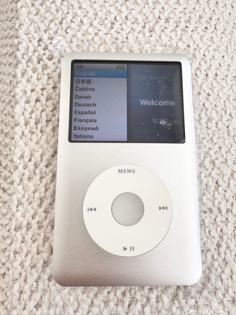 極美品 iPod classic A1238 120GB 新品電池 パネル
