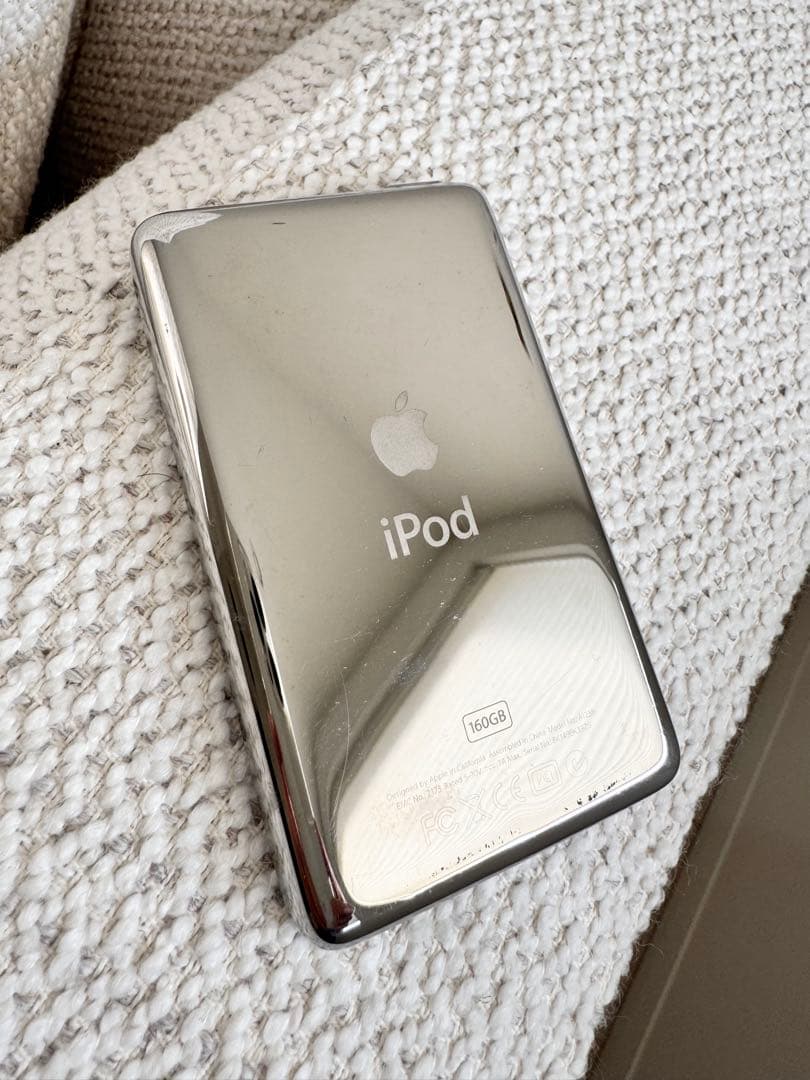 極美品 iPod classic A1238 120GB 新品電池 パネル