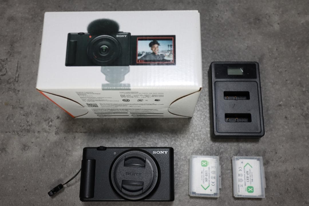 SONY ZV-1F コンパクトデジタルカメラ ブラック おまけ有り