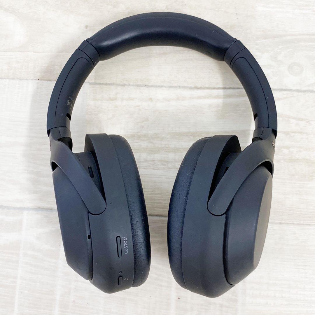 【美品】SONY WH-1000XM4 ソニー ヘッドホン ブラック 黒 箱付