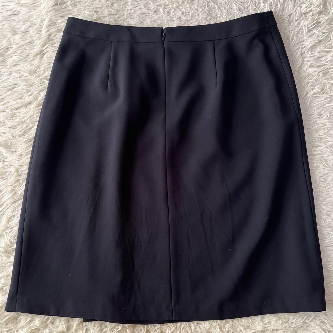 【美品】23区　ノーカラー　セットアップスーツ　希少サイズ