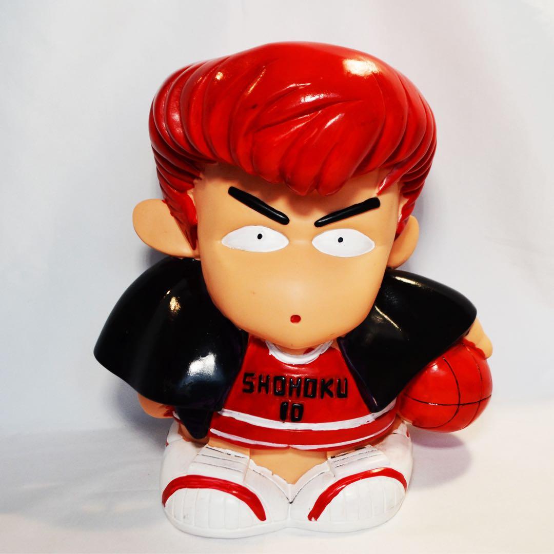 スラムダンク　ビッグソフビ　貯金箱　激レア　桜木花道