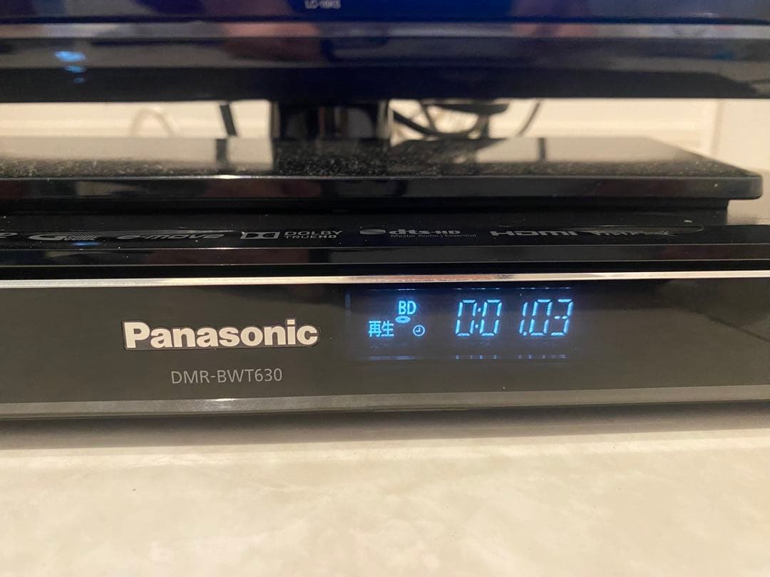 DIGA ブルーレイレコーダー　パナソニック　BWT630