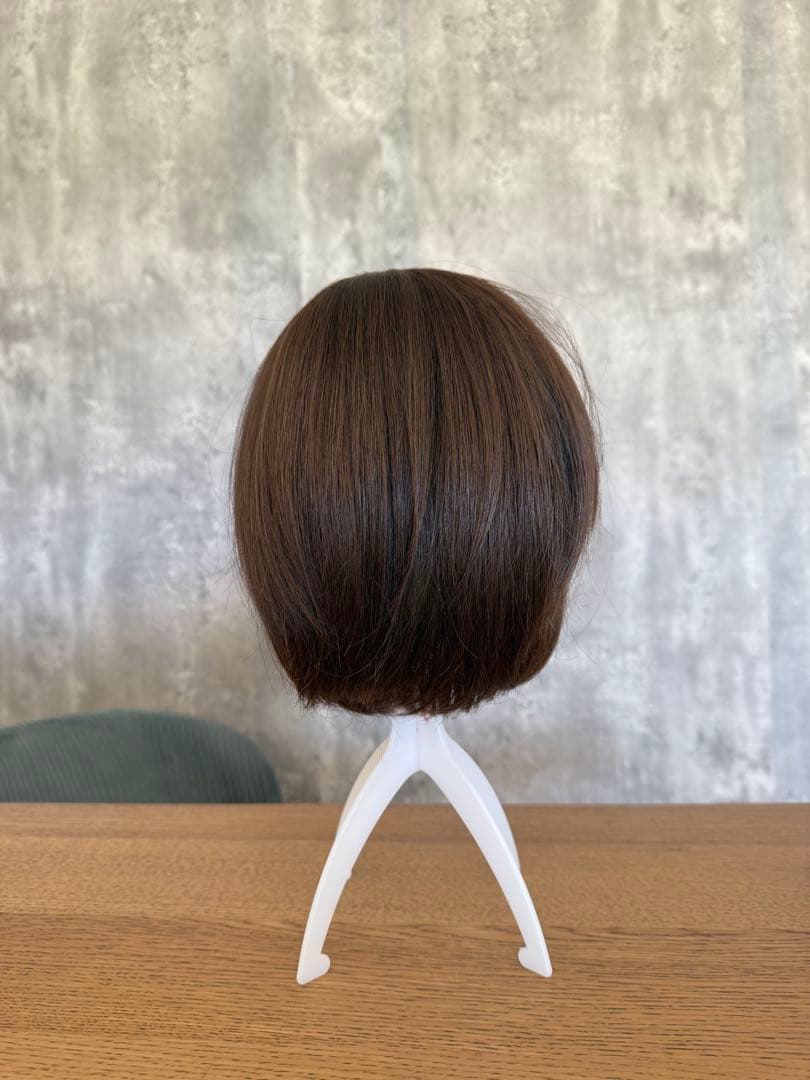 リネアストリア　ショートボブ　人毛MIX　医療用ウィッグ