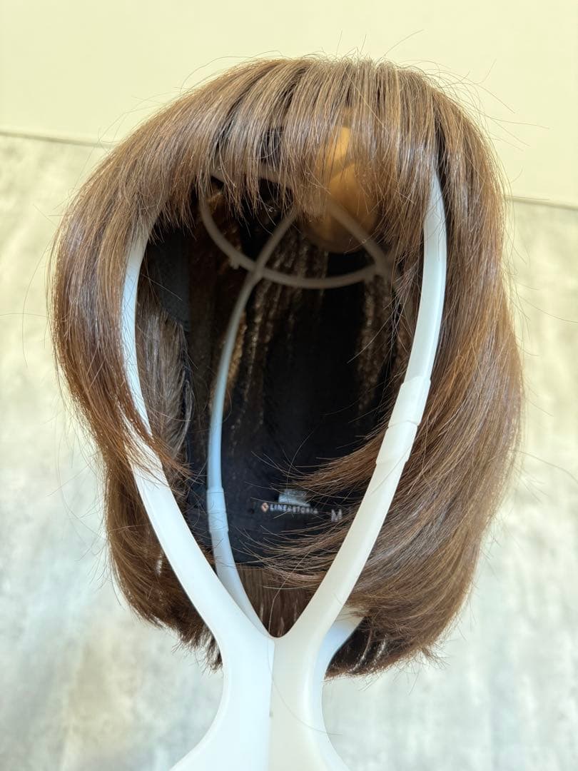 リネアストリア　ショートボブ　人毛MIX　医療用ウィッグ