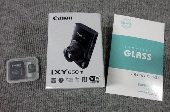 新品　Canon IXY 650 m 長期保証付　SDカード、保護シール付