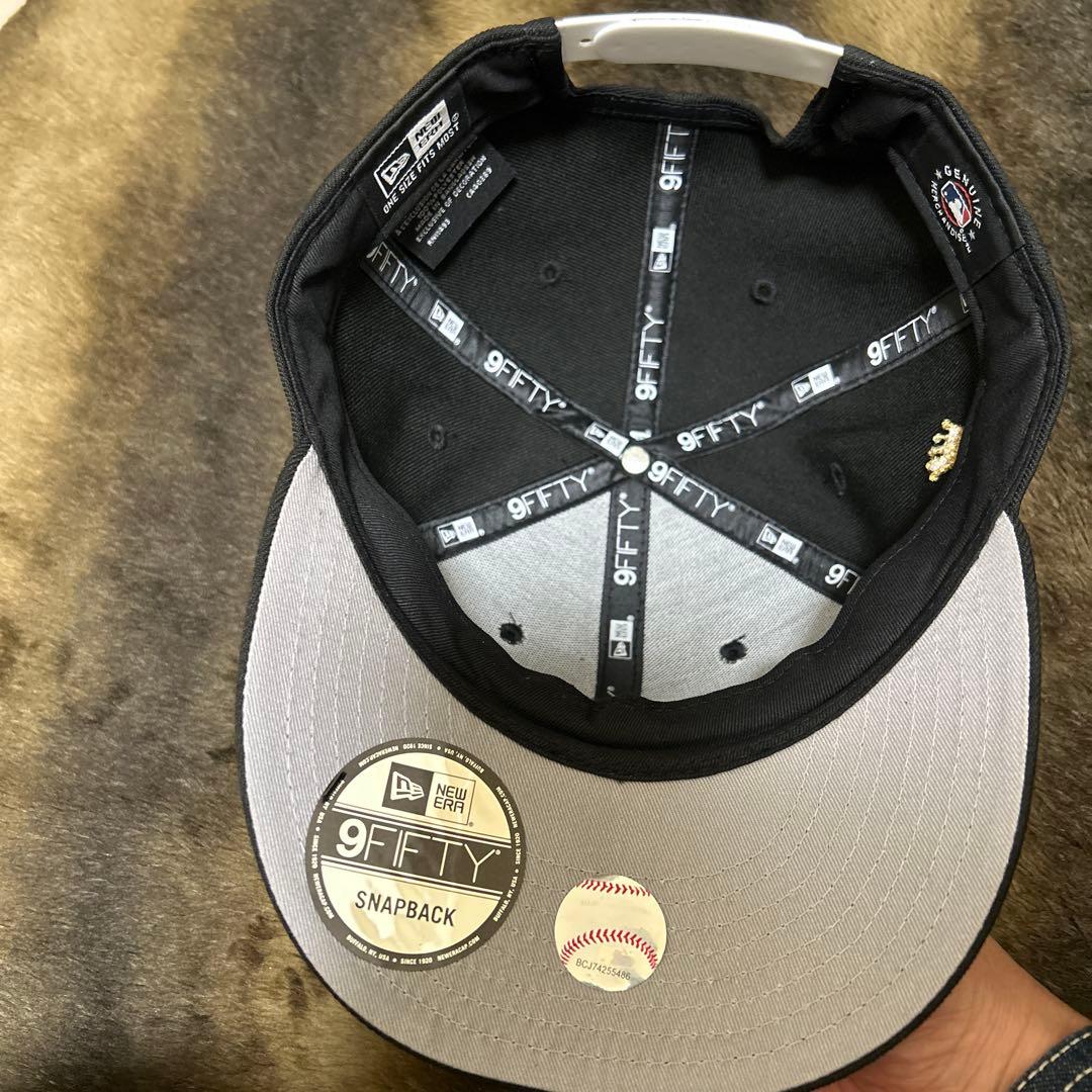 ロレックス×ニューエラ　ドジャースキャップ　ブラック　限定生産