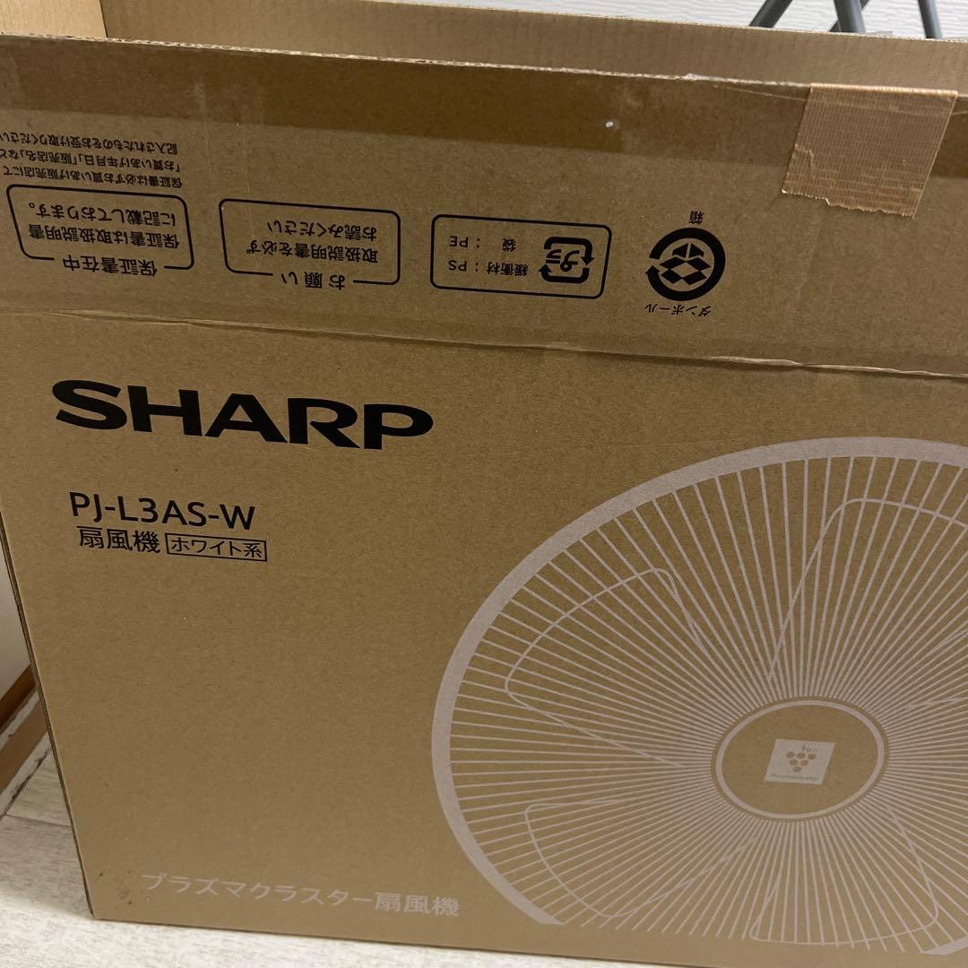 SHARP 扇風機　 PJ-L3AS-W