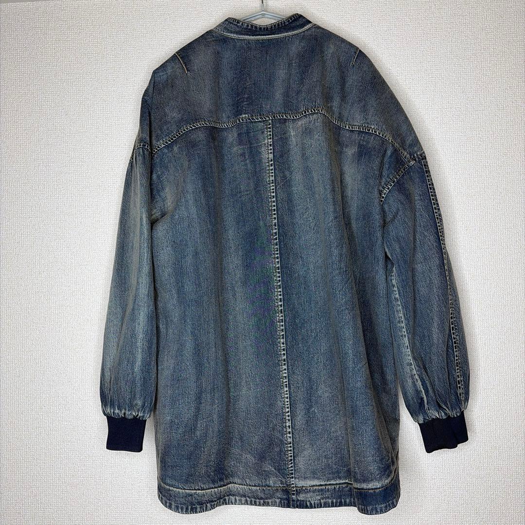 アヤン　ayane Vネック裏キルトダンガリージャケット