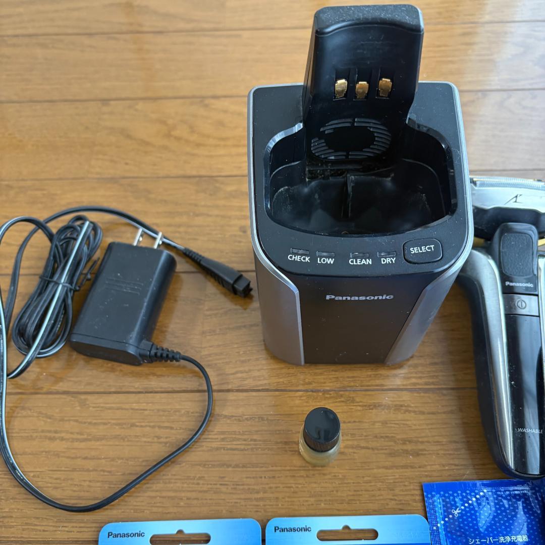 【替刃付】パナソニック ラムダッシュ 5枚刃 ES-CLV9EX-S（シルバー）