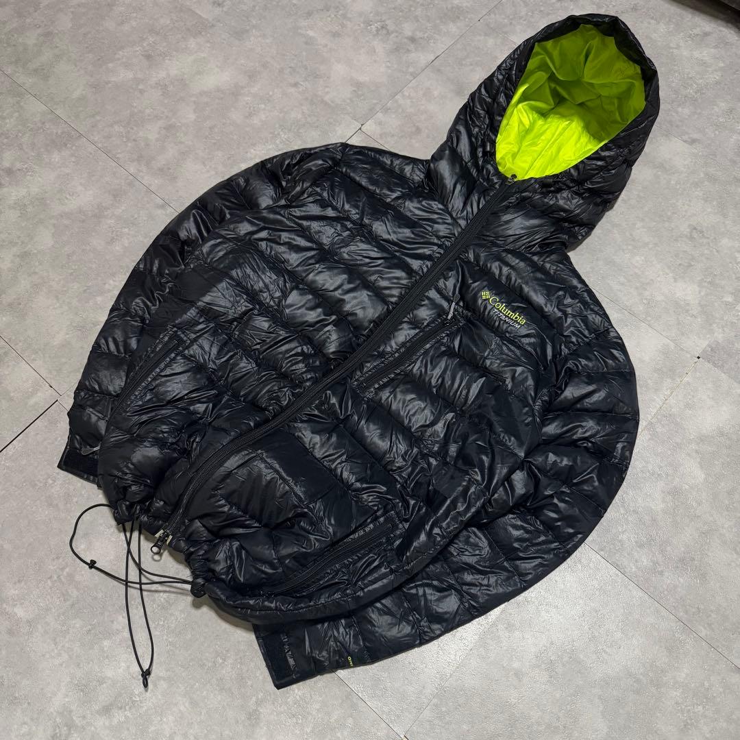 【今期大注目❗️】columbia マウンテンパーカー　パフダウン　グレー　L