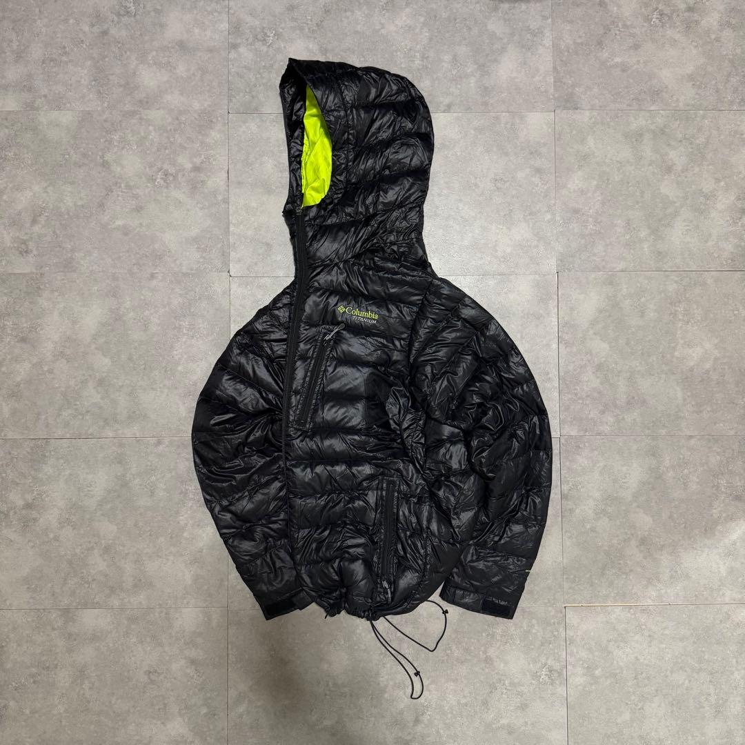 【今期大注目❗️】columbia マウンテンパーカー　パフダウン　グレー　L