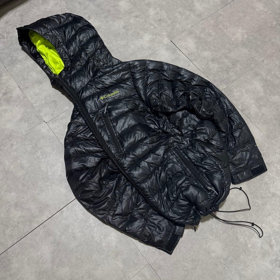 【今期大注目❗️】columbia マウンテンパーカー　パフダウン　グレー　L