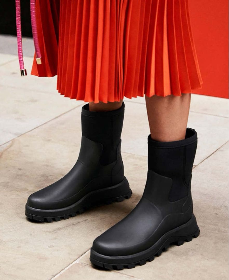 美品　HUNTER レインブーツ　サイズ6（25cm）