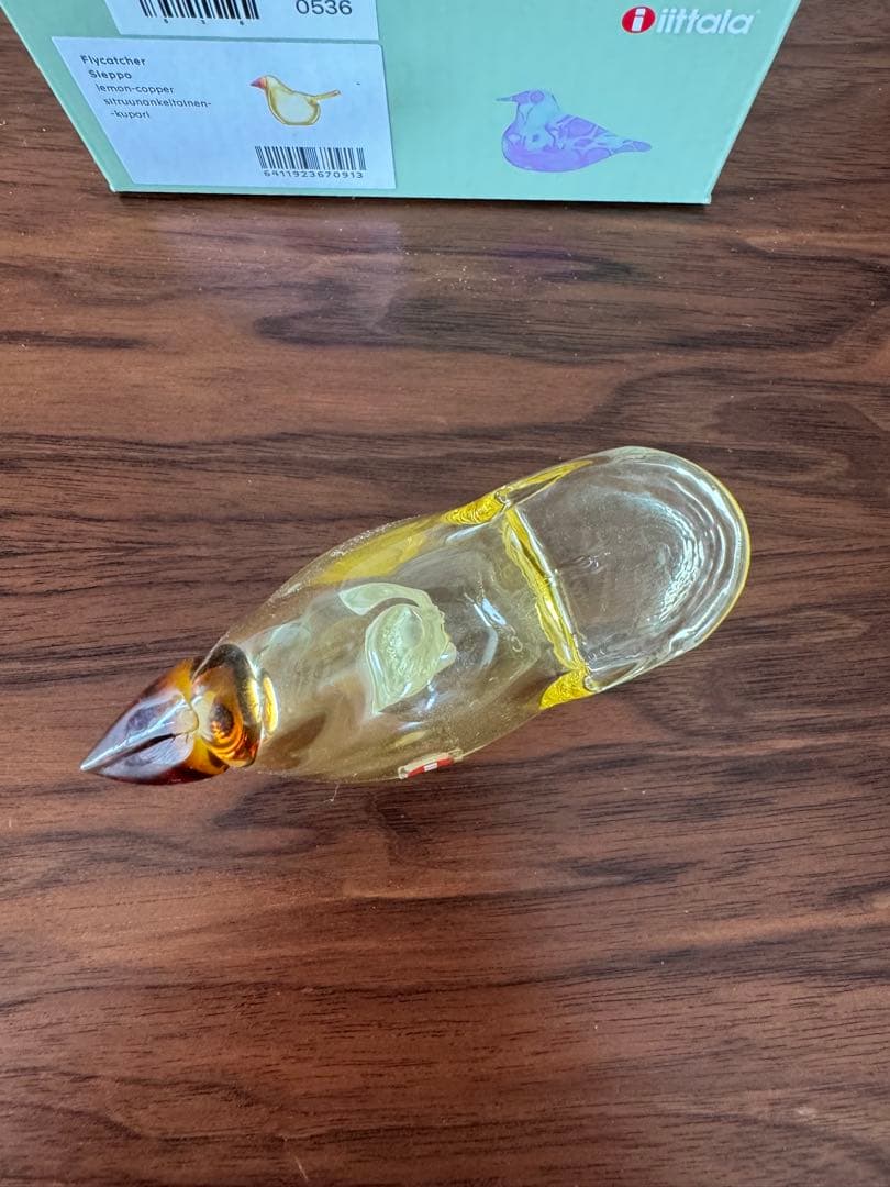 イッタラ バードバイトイッカ シエッポ レモン・コッパー 黄色 レモンコッパー