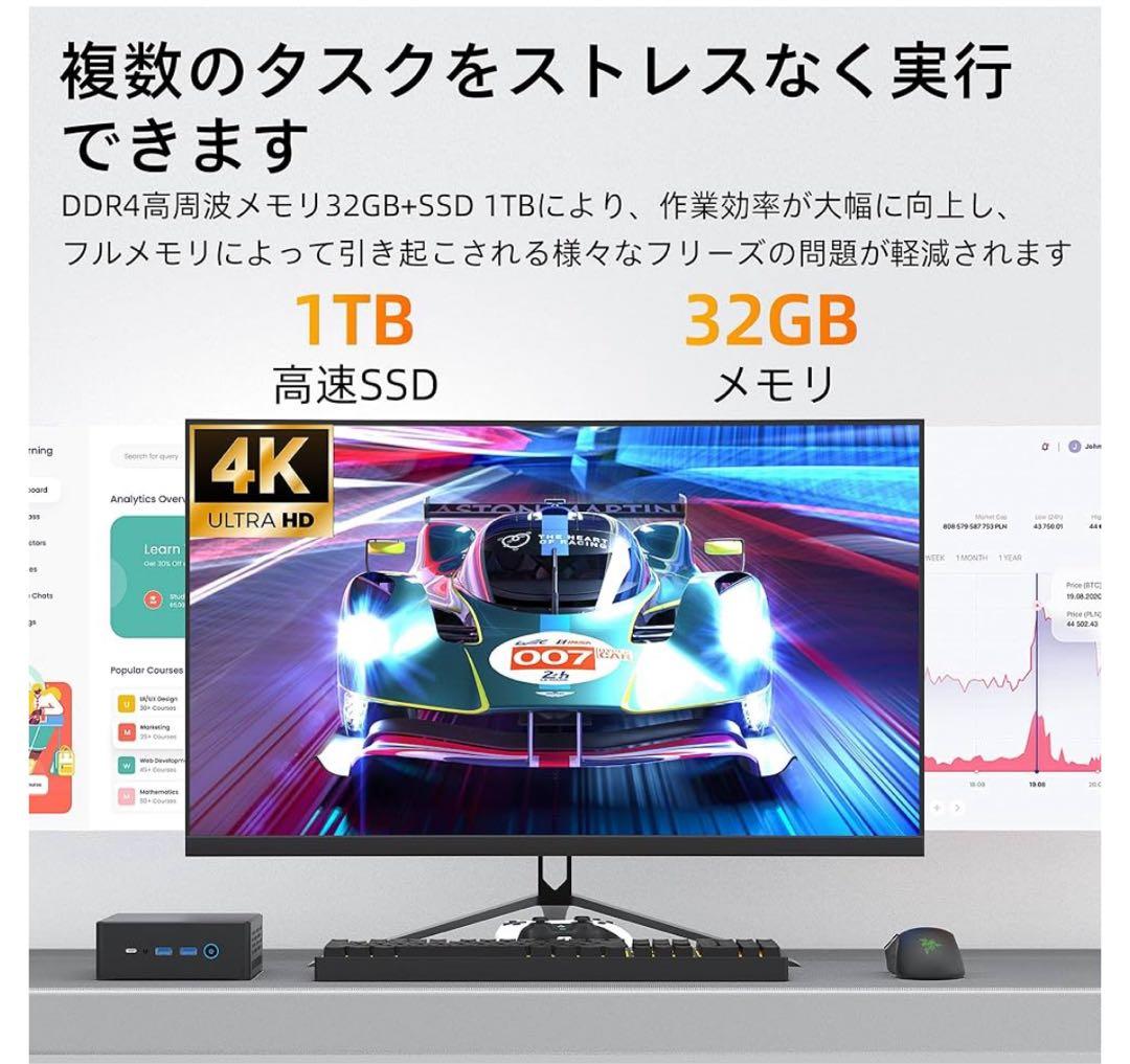 デスクトップパソコン miniPC ミニPC Windows