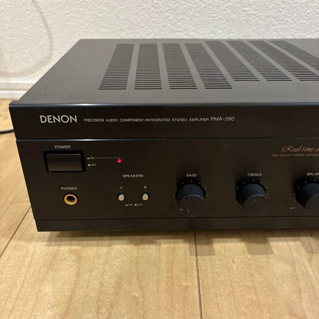 いい音ですDENON PMA-390プリメインアンプ　 大型トロイダルトランス